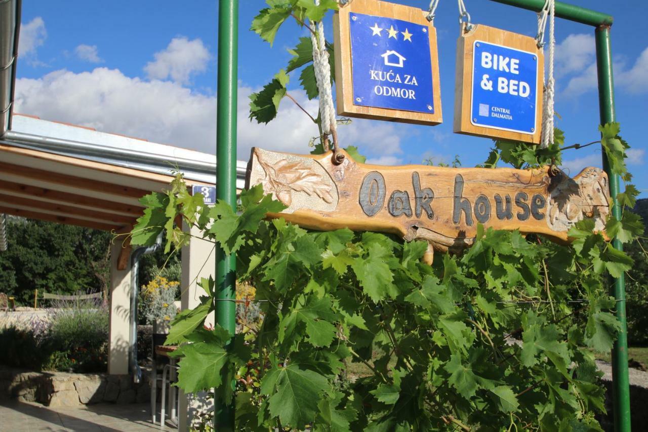 Oak House Villa Zadvarje Buitenkant foto